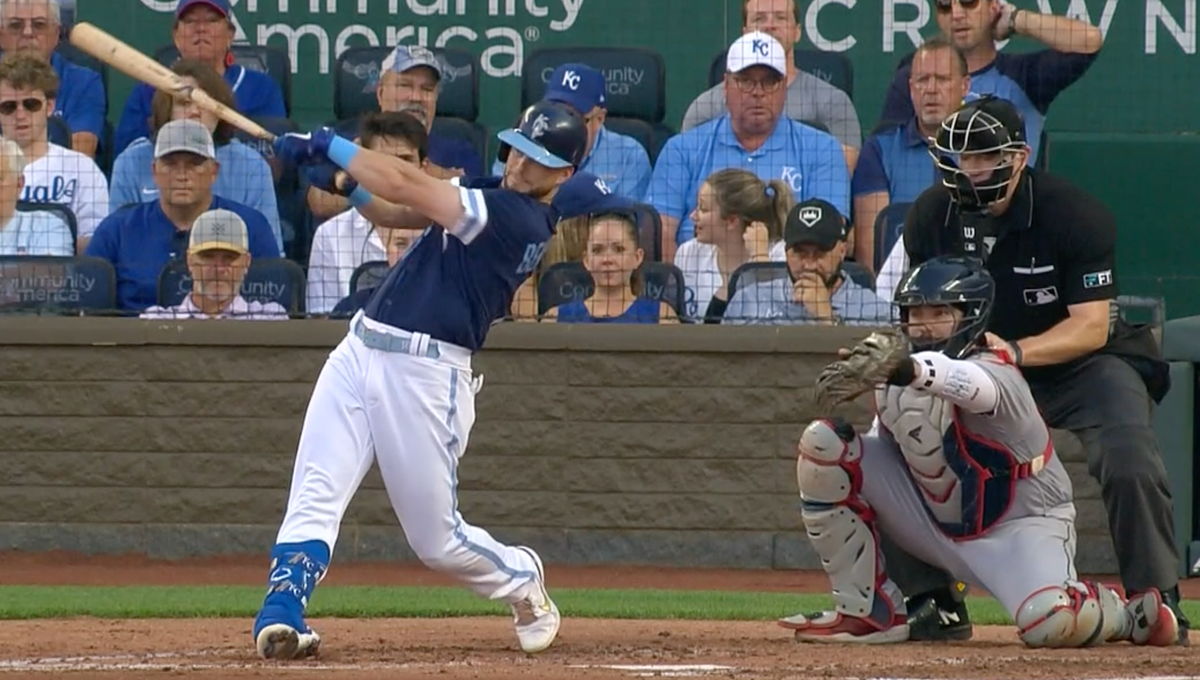 Halfway home: The hitting