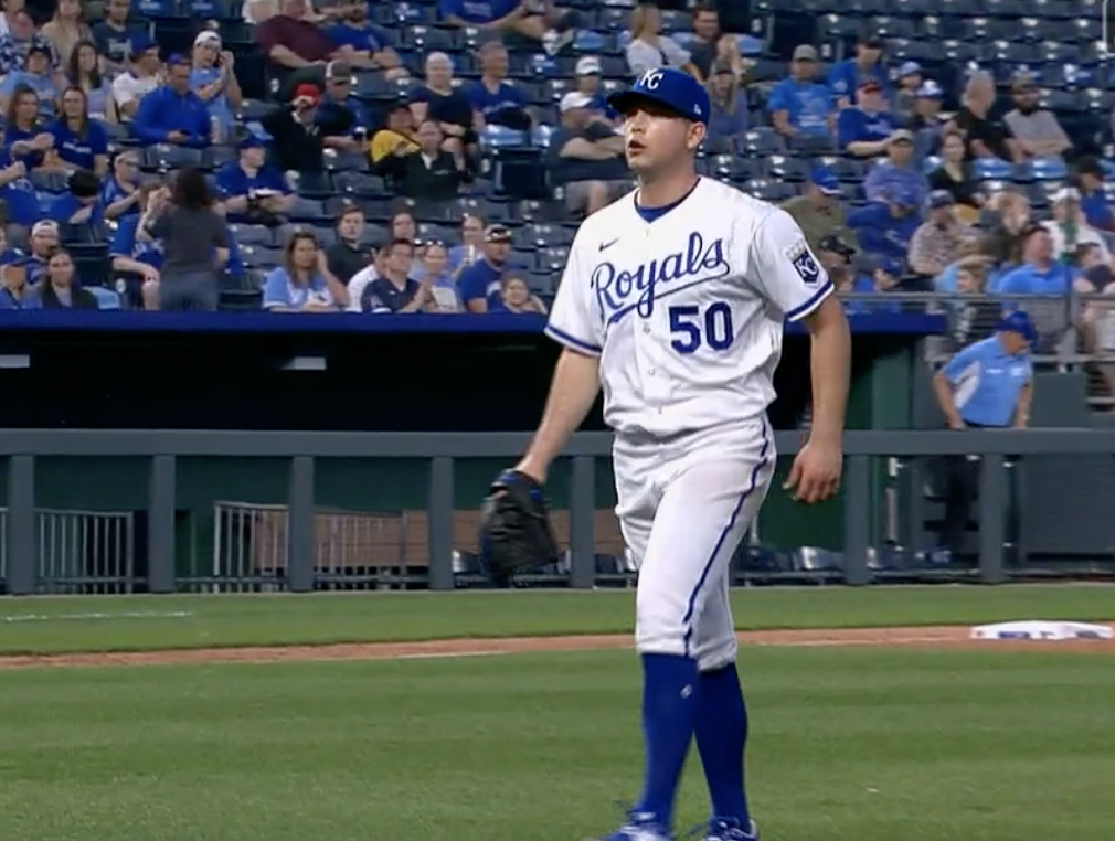 The Royals are raiding that zone