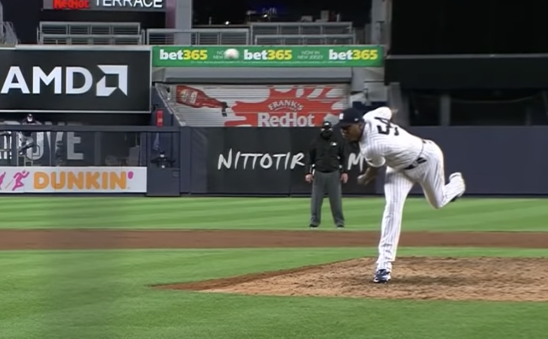 The Royals think Aroldis Chapman can help their bullpen