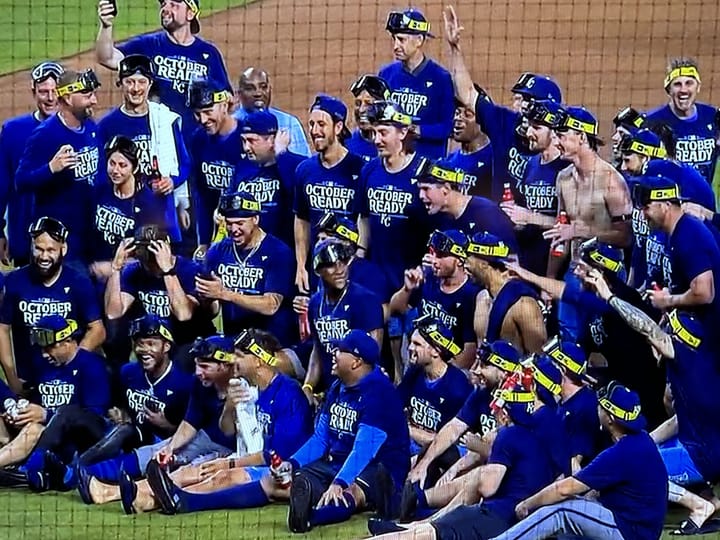 They're in! The Royals clinch a spot in the postseason