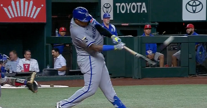 Salvy smashes the Royals to victory