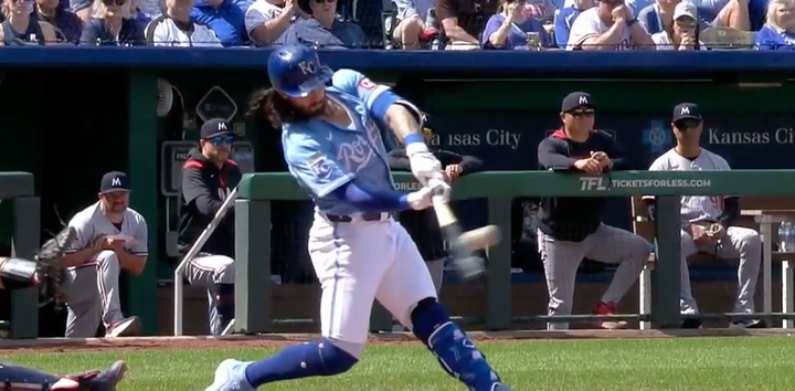 The leadoff man leads the way