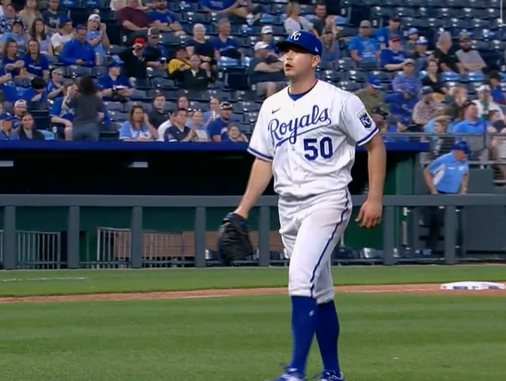 The Royals are raiding that zone