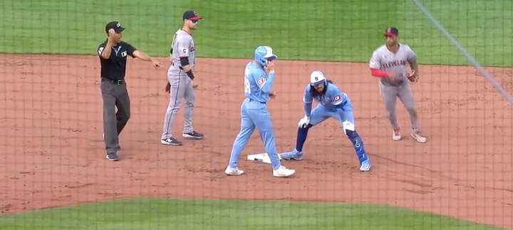 The Royals run themselves out of a chance to win the opener